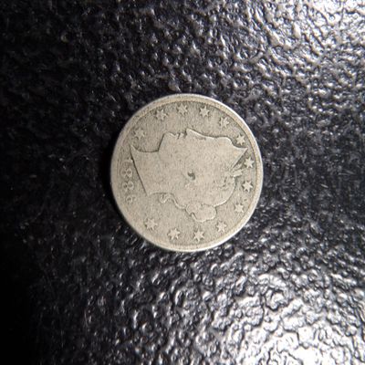 1886 KEY DATE LIBERTY HEAD V NICKEL