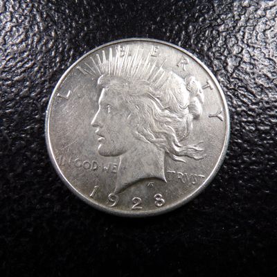 1928-S HIGH GRADE PEACE SILVER DOLLAR