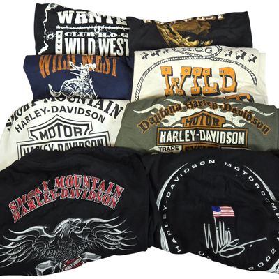 Harley-Davidson and H.O.G. Graphic T-Shirts and Henley Size XL