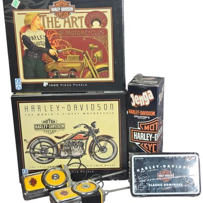 Harley-Davidson Branded Games and FX Schmid Puzzles