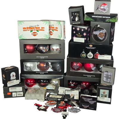 Harley-Davidson Licensed Christmas Ornaments and Holiday Collectibles