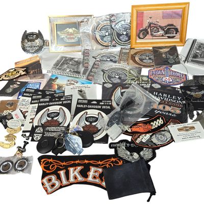Harley-Davidson and Harley Owners Group H.O.G. Memorabilia and Collectibles