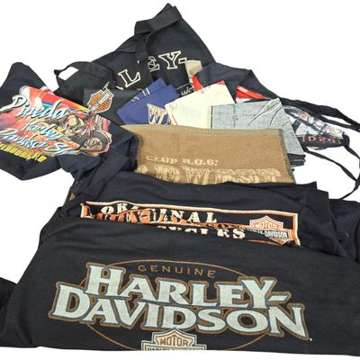 Harley-Davidson Apparel and Accessories featuring Modified T-Shirts and Tote Bag