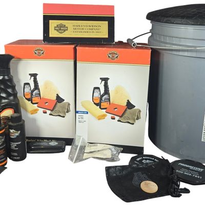 Harley-Davidson Motorcycle Cleaning Detailing and Maintenance Supplies