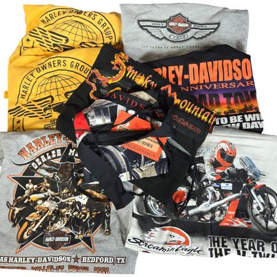 Seven Harley-Davidson MotorClothes and Licensed Graphic T-Shirts and Halter Top