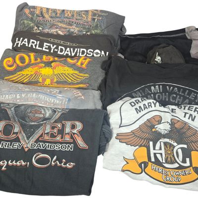 Vintage Harley-Davidson Biker Apparel and Accessories