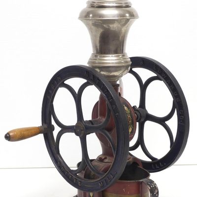 Sale Photo Thumbnail #192: Elgin National No.49 table-top coffee mill