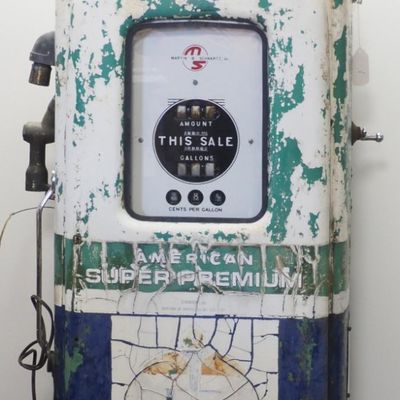 Sale Photo Thumbnail #359: Martin & Schwartz gas pump