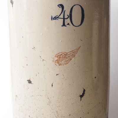 Sale Photo Thumbnail #226: 40-gallon Red Wing crock