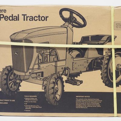 Sale Photo Thumbnail #179: NIB Ertl John Deere 8520 pedal tractor