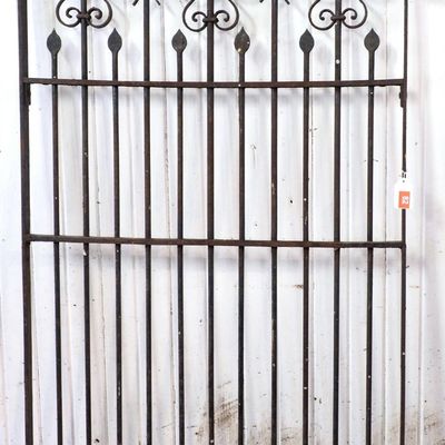 Sale Photo Thumbnail #82: Cast iron fence gate
