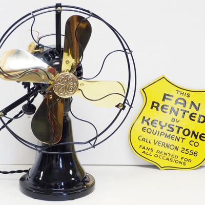 Sale Photo Thumbnail #337: GE 5-cent coin-operated electric fan