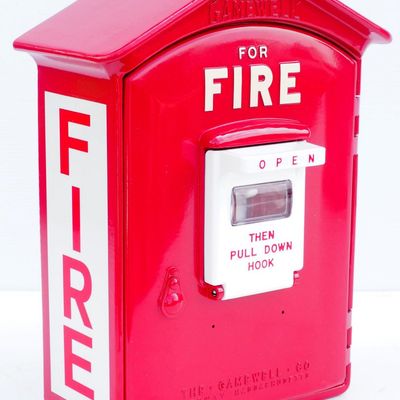 Sale Photo Thumbnail #215: NOS Gamewell fire call box