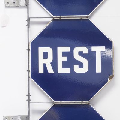 Sale Photo Thumbnail #27: 3-pc DSP Pure Oil Clean Rest Rooms sign