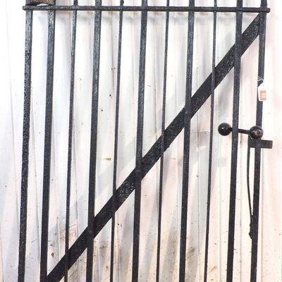 Sale Photo Thumbnail #83: Cast iron fence gate