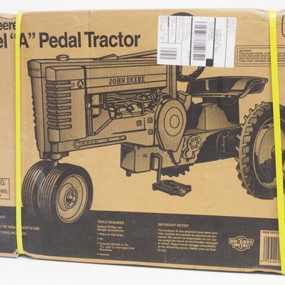 Sale Photo Thumbnail #180: NIB Ertl John Deere Model A pedal tractor