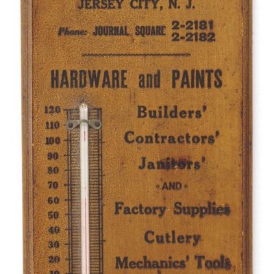 Sale Photo Thumbnail #23: Miller Hardware Co., Jersey City thermometer