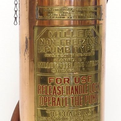 Sale Photo Thumbnail #370: Miller Non-Freezing Fire Extinguisher