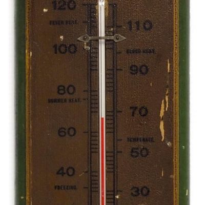Sale Photo Thumbnail #210: Wilbur's Cocoa thermometer