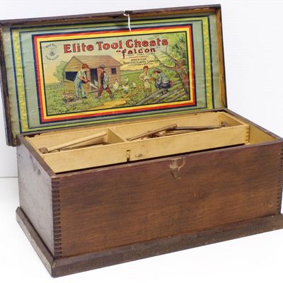 Sale Photo Thumbnail #69: Elite Tool Chests child's wooden tool box