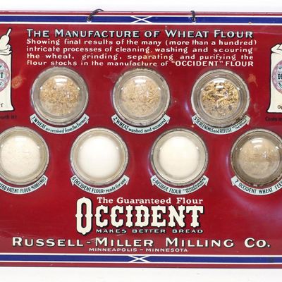 Sale Photo Thumbnail #34: Occident Flour sample sign