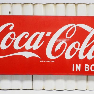 Sale Photo Thumbnail #222: Drink Coca Cola In Bottles sign