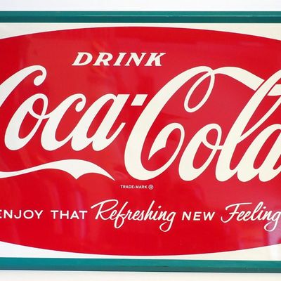 Sale Photo Thumbnail #375: Drink Coca Cola sign