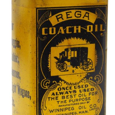 Sale Photo Thumbnail #319: Rega Coach Oil tin