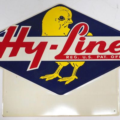 Sale Photo Thumbnail #398: Hy-Line chick sign