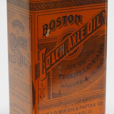 Sale Photo Thumbnail #316: Boston Coach Axle Oil tin