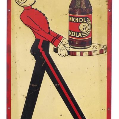 Sale Photo Thumbnail #342: Drink Nichol Kola sign