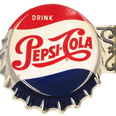 Sale Photo Thumbnail #372: Drink Pepsi-Cola sign