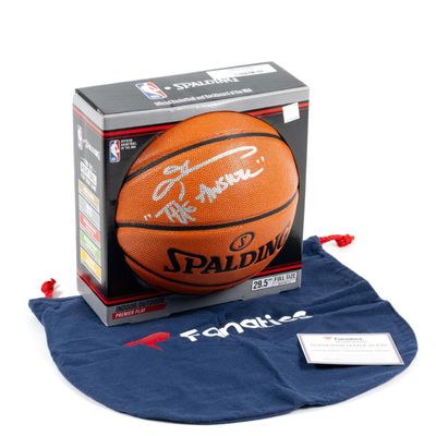 Sale Photo Thumbnail #9: Allen Iverson Signed Basketball with COA