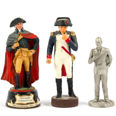 Sale Photo Thumbnail #500: Charles Stadden Studios George Washington Metal Figurine