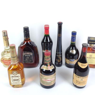 Sale Photo Thumbnail #414: 9 Bottles of Estate Alcohol
