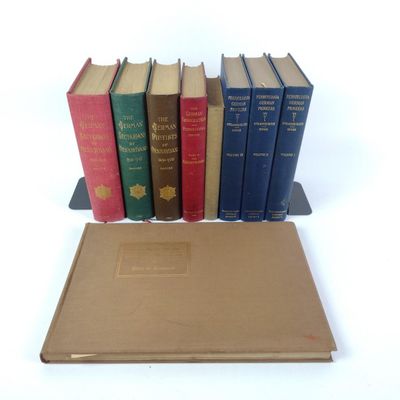 Sale Photo Thumbnail #257: 9 Antique Books on Germans in Pennsylvania
