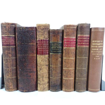 Sale Photo Thumbnail #254: 7 Antique Books on Pennsylvania Counties