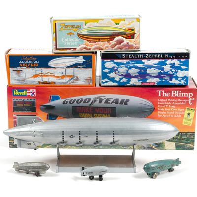 Sale Photo Thumbnail #234: 8 Toy Zeppelins