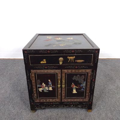 Sale Photo Thumbnail #214: Low Chinese Lacquer Cabinet