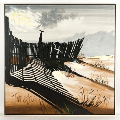 Sale Photo Thumbnail #203: Thomas Lee Seaside Painting