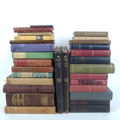 Sale Photo Thumbnail #260: 28 Antique & Vintage Books Incl. Poe & Conan Doyle