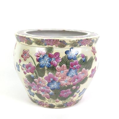 Sale Photo Thumbnail #70: Vintage Chinese Fish Bowl