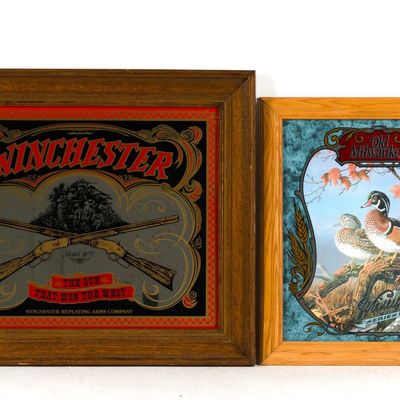 Sale Photo Thumbnail #94: 2 Advertisement Mirrors