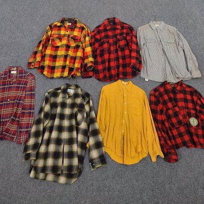 Sale Photo Thumbnail #284: 7 Vintage Button-Up Men's Shirts