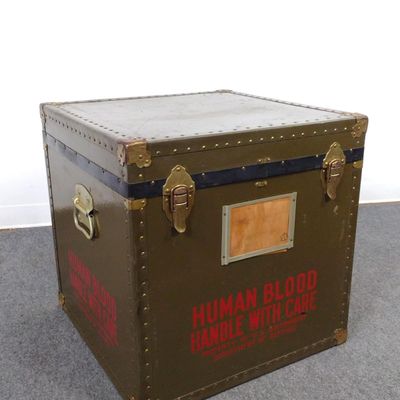 Sale Photo Thumbnail #358: Department of Defense Human Blood Transport Crate