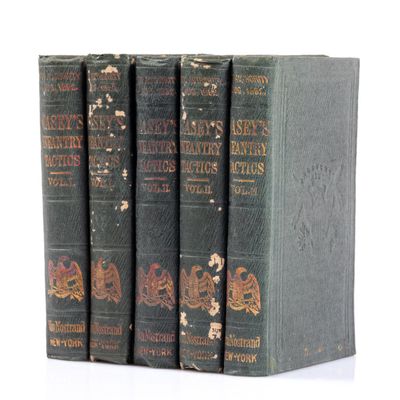 Sale Photo Thumbnail #24: 5 Volumes of "Casey's Infantry Tactics" 1862