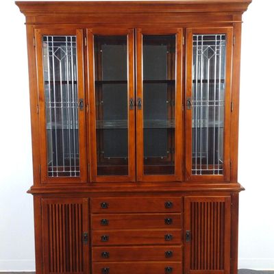 Sale Photo Thumbnail #127: Arts and Crafts Style China Cabinet