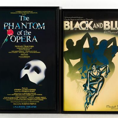 Sale Photo Thumbnail #320: 2 Framed Posters