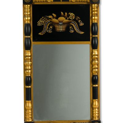 Sale Photo Thumbnail #204: Federal Style Painted Mirror