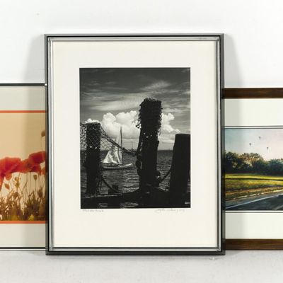 Sale Photo Thumbnail #366: 3 Framed Artworks Incl. John W. Gregory Thunderhead